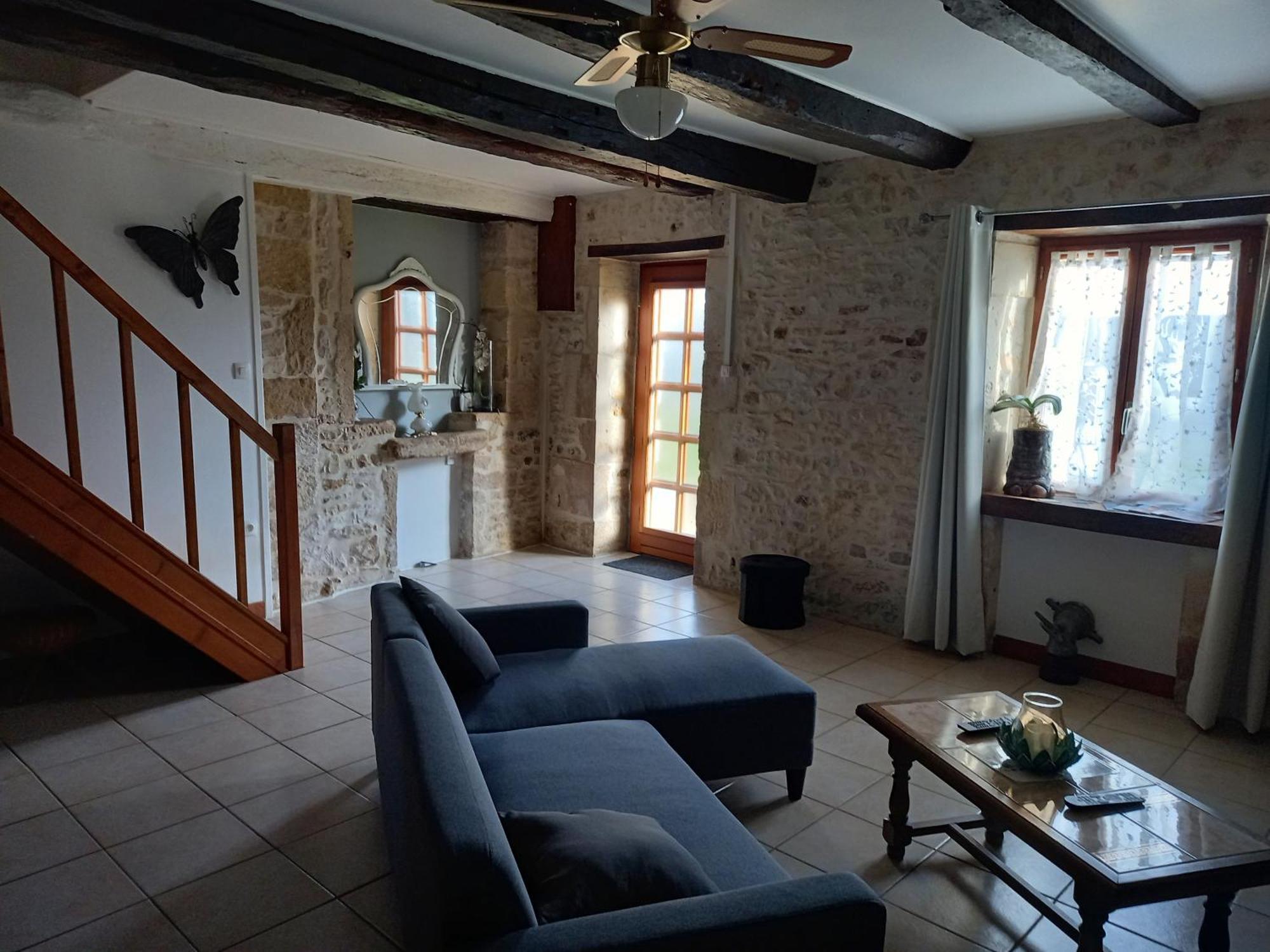 Villa Le Papillon Savigne Esterno foto